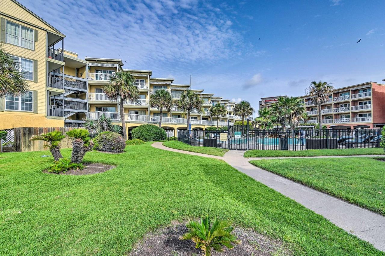 Coastal Galveston Condo Walk To Shoreline! מראה חיצוני תמונה